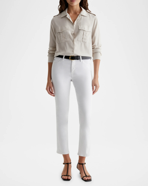 Brinley Straight Crop Jeans