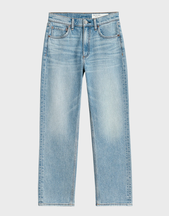Harlow Mid-Rise Straight Jeans