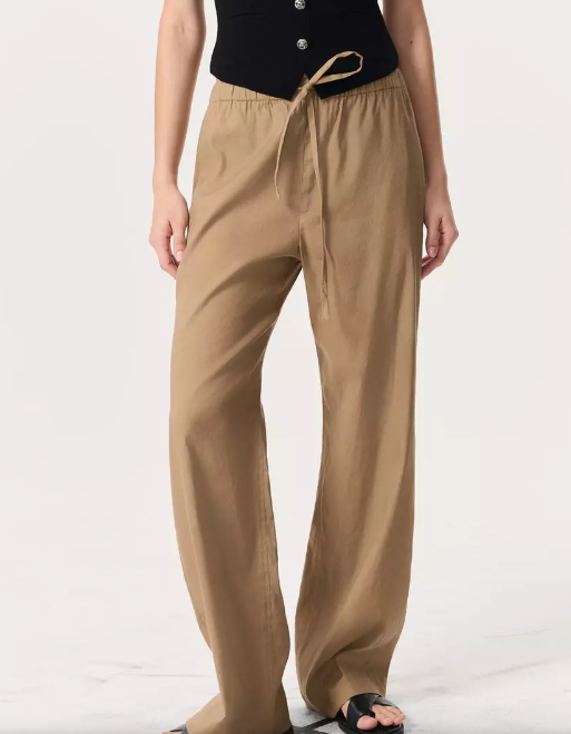 Logan Linen-Blend Beach Pants