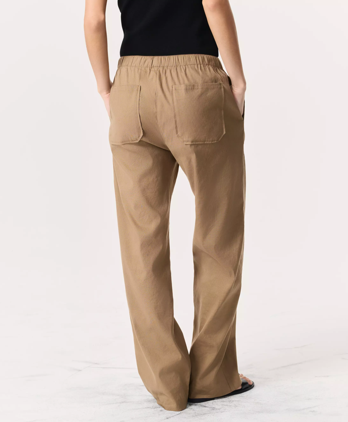 Logan Linen-Blend Beach Pants