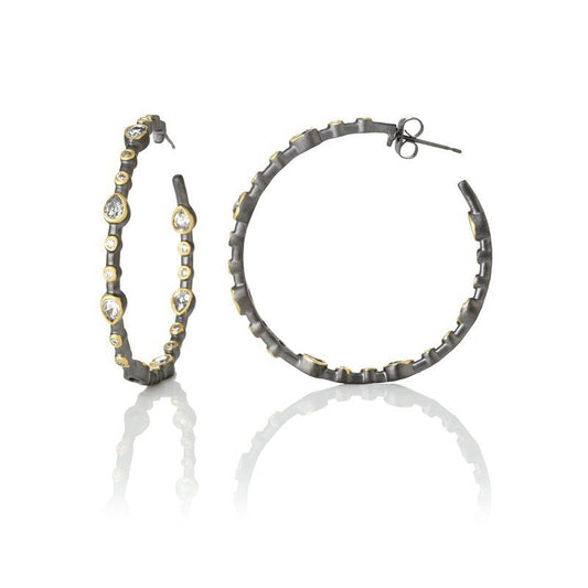 Signature Teardrop Hoop Earrings