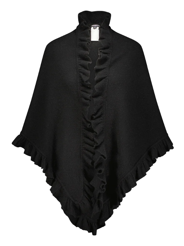 Cashmere Ruffle Shawl