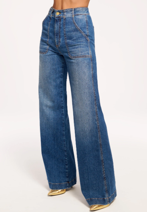 Theodora Wide Leg Jean