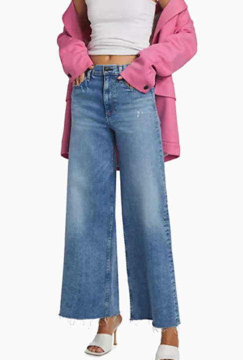 Flexi Sofie Wide-Leg Cropped Jeans