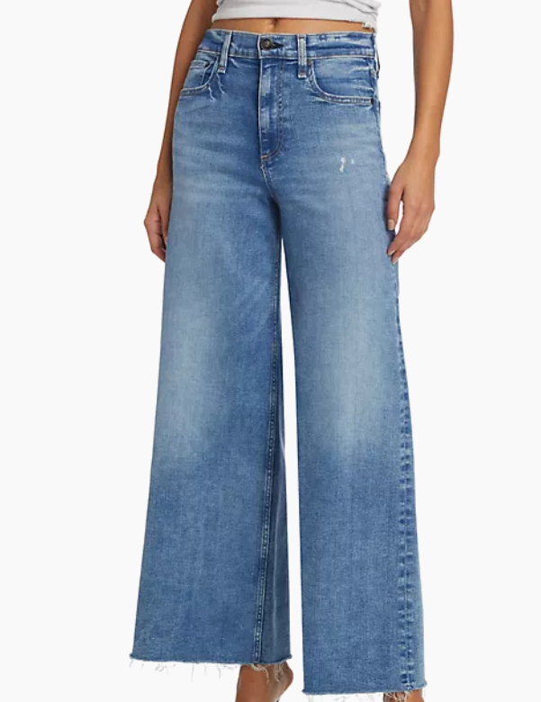 Flexi Sofie Wide-Leg Cropped Jeans