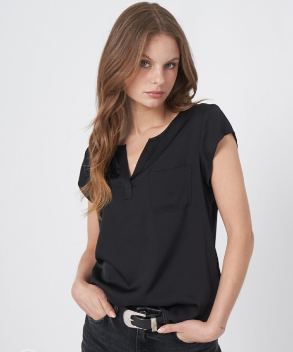 Silk Stretch Blouse