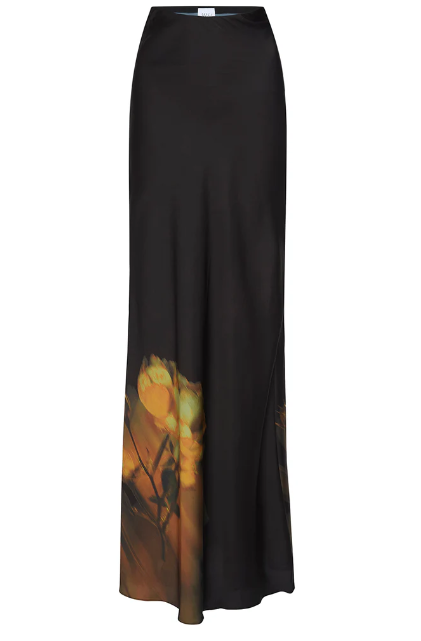 Long Satin Sierra Skirt