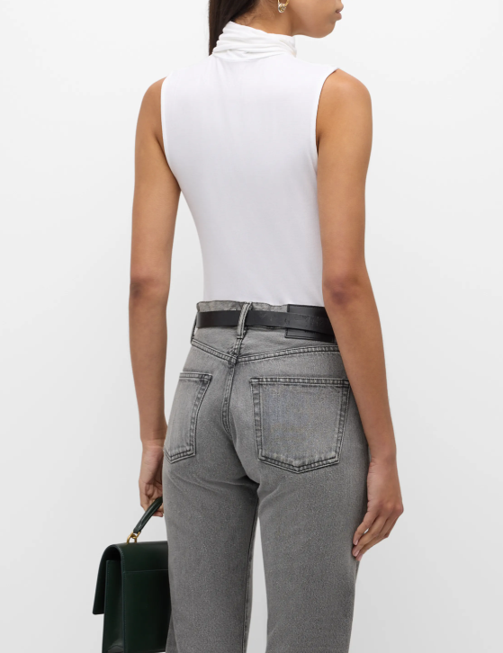 Soft Touch Sleeveless Stretch Turtleneck